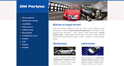 Desktop Screenshot of dmpartyka.pl